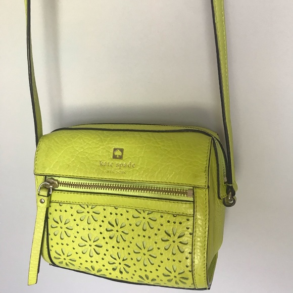 kate spade Bags Kate Spade Lime Green Crossbody Purse Poshmark